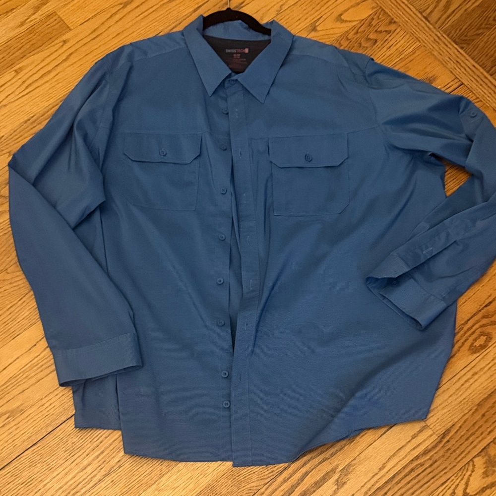 Swiss Tech Blue Shirt